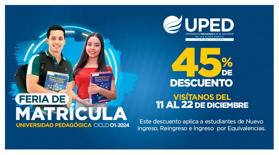 Feria de matricula width= Feria de matricula ciclo 01 2024