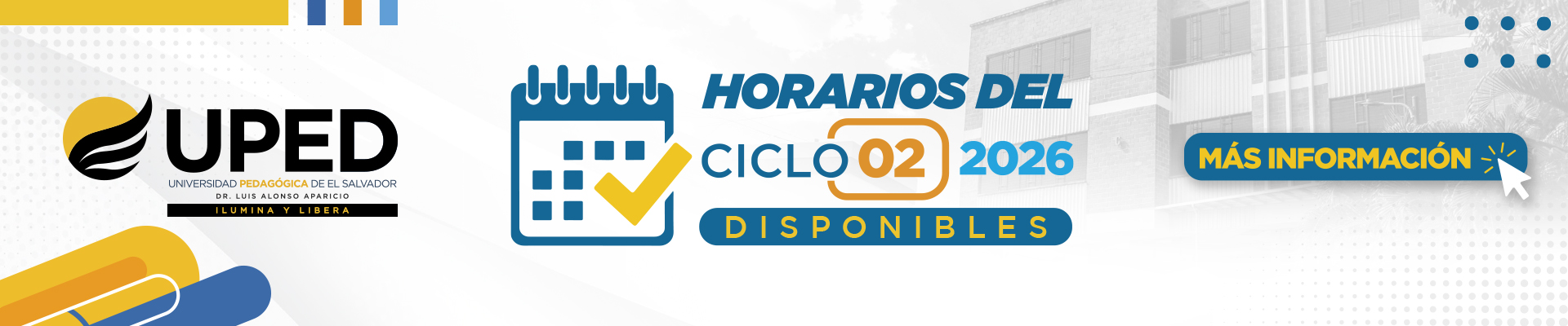 Horarios disponibles