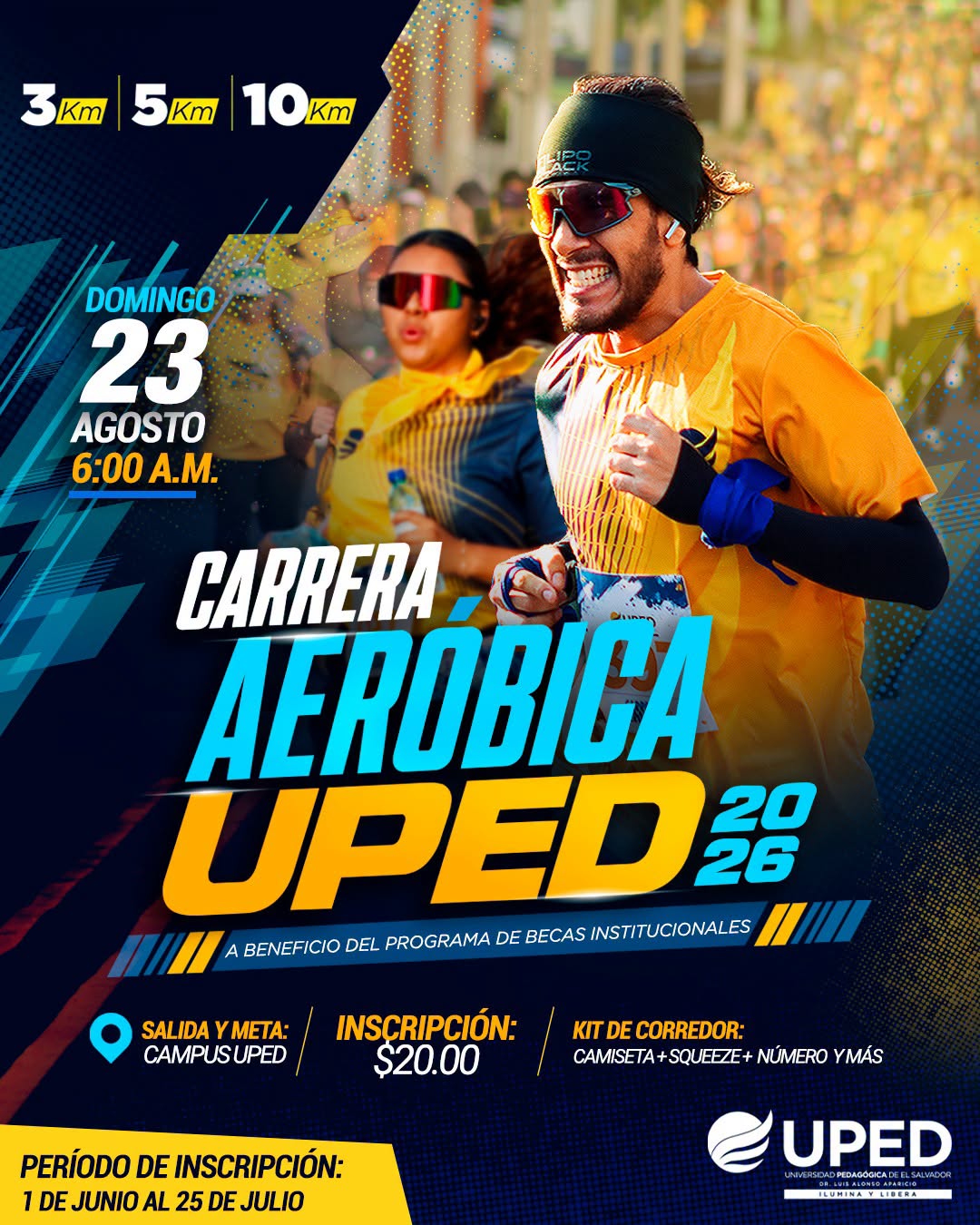 Imagen de ¡Vuelve la Carrera Aeróbica UPED 2026!